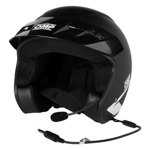 Casco aperto omp star nero - aperto,